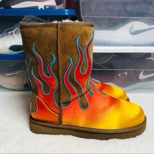 Ugg x Jeremy Scott Classic Short Flame Chestnut